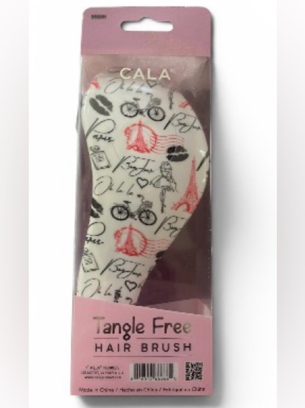 Tangle Free Hair Brush - Paris Print